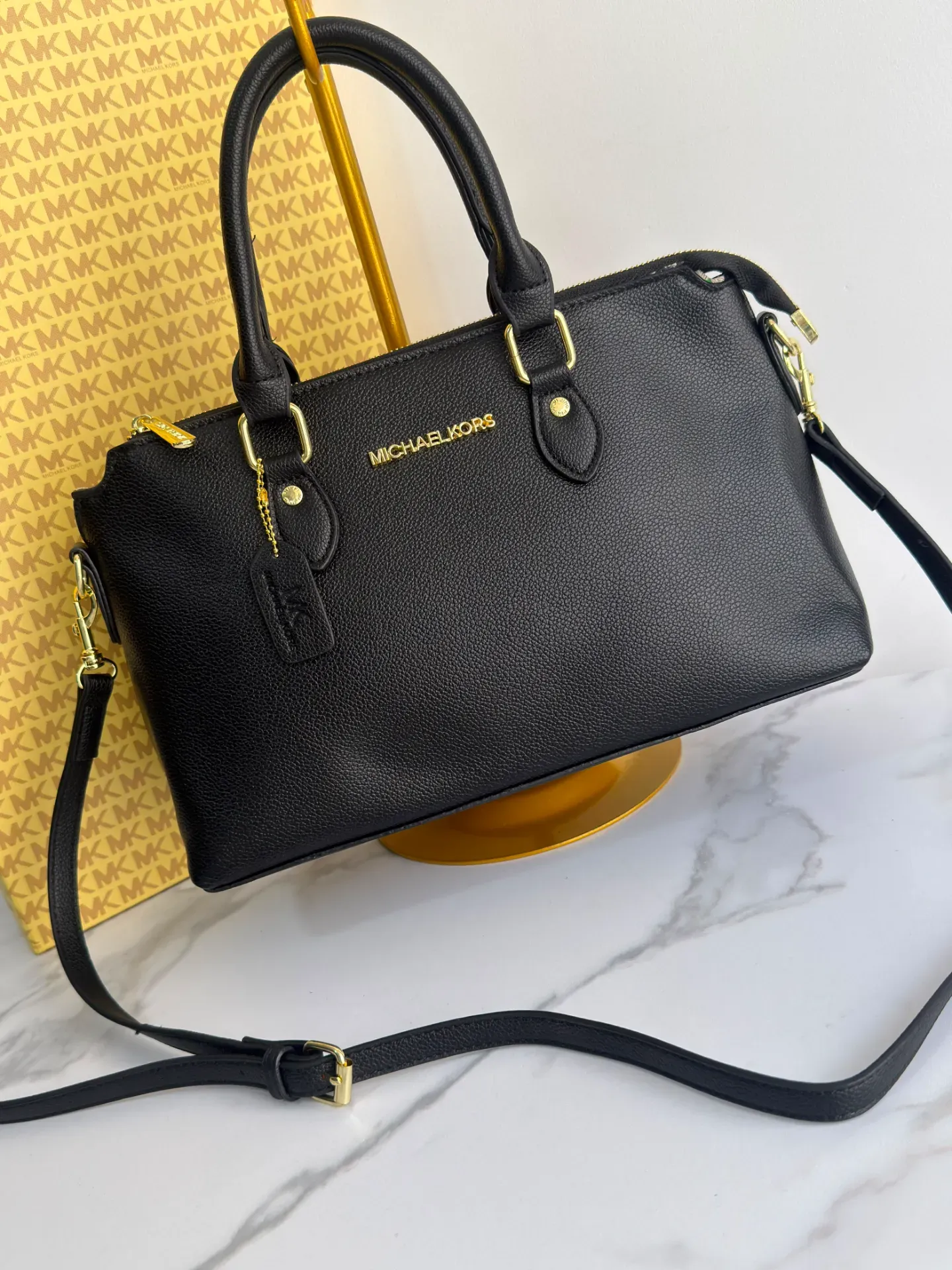 Bolso Satchel Michael Kors Negro