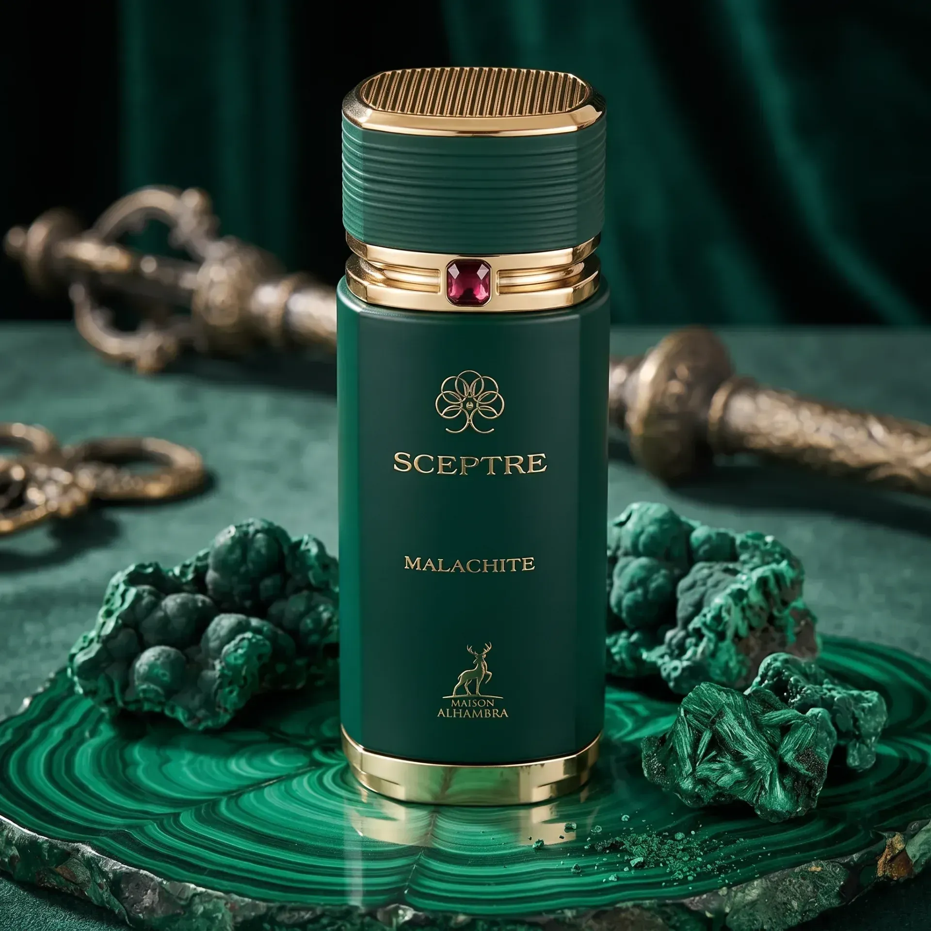 Maison Alhambra Sceptre Malachite