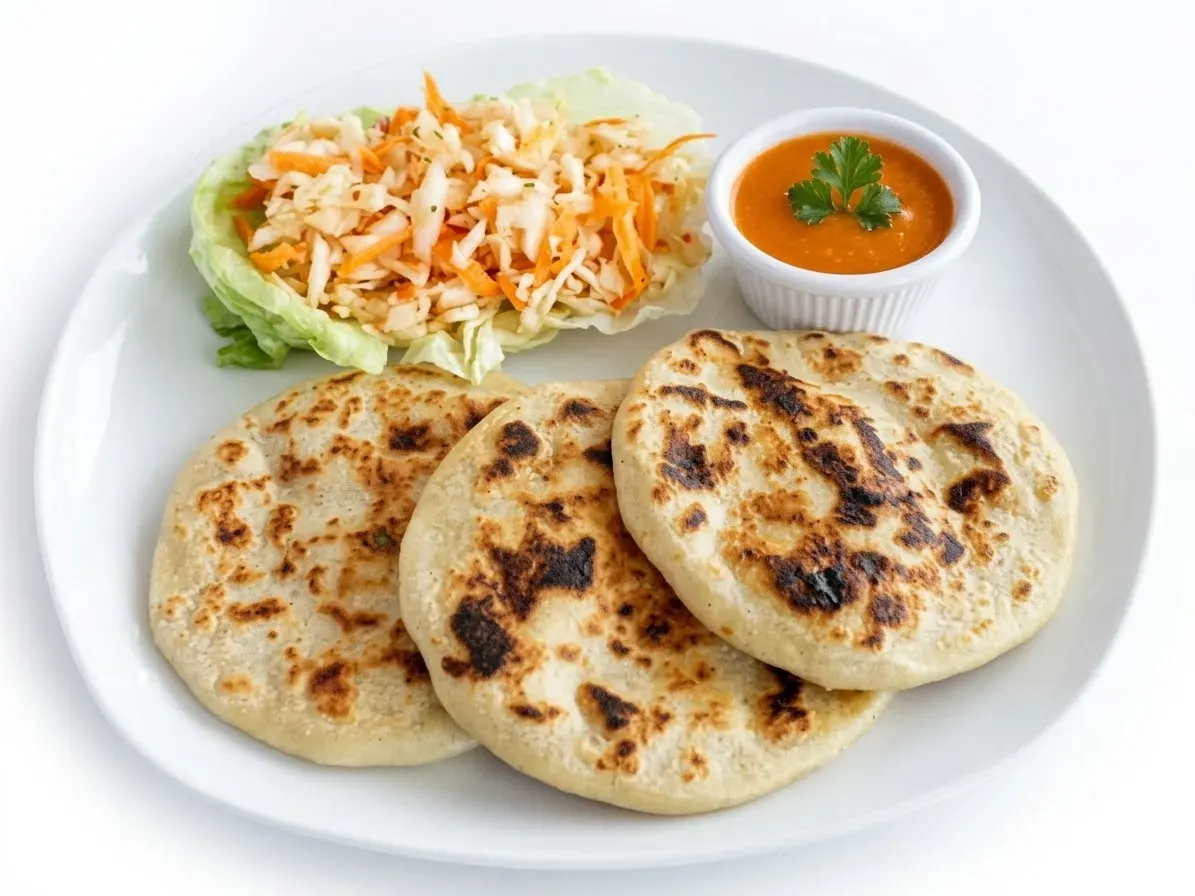 Orden de 3 pupusas revueltas o de quesillo