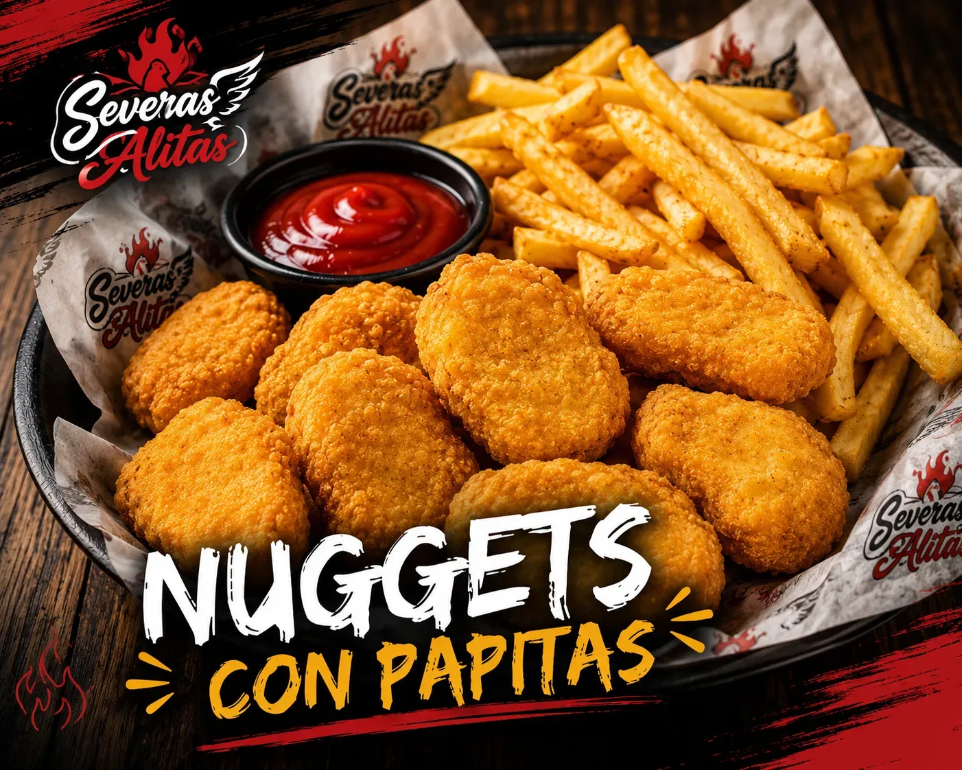 NUGGETS DE POLLO X8