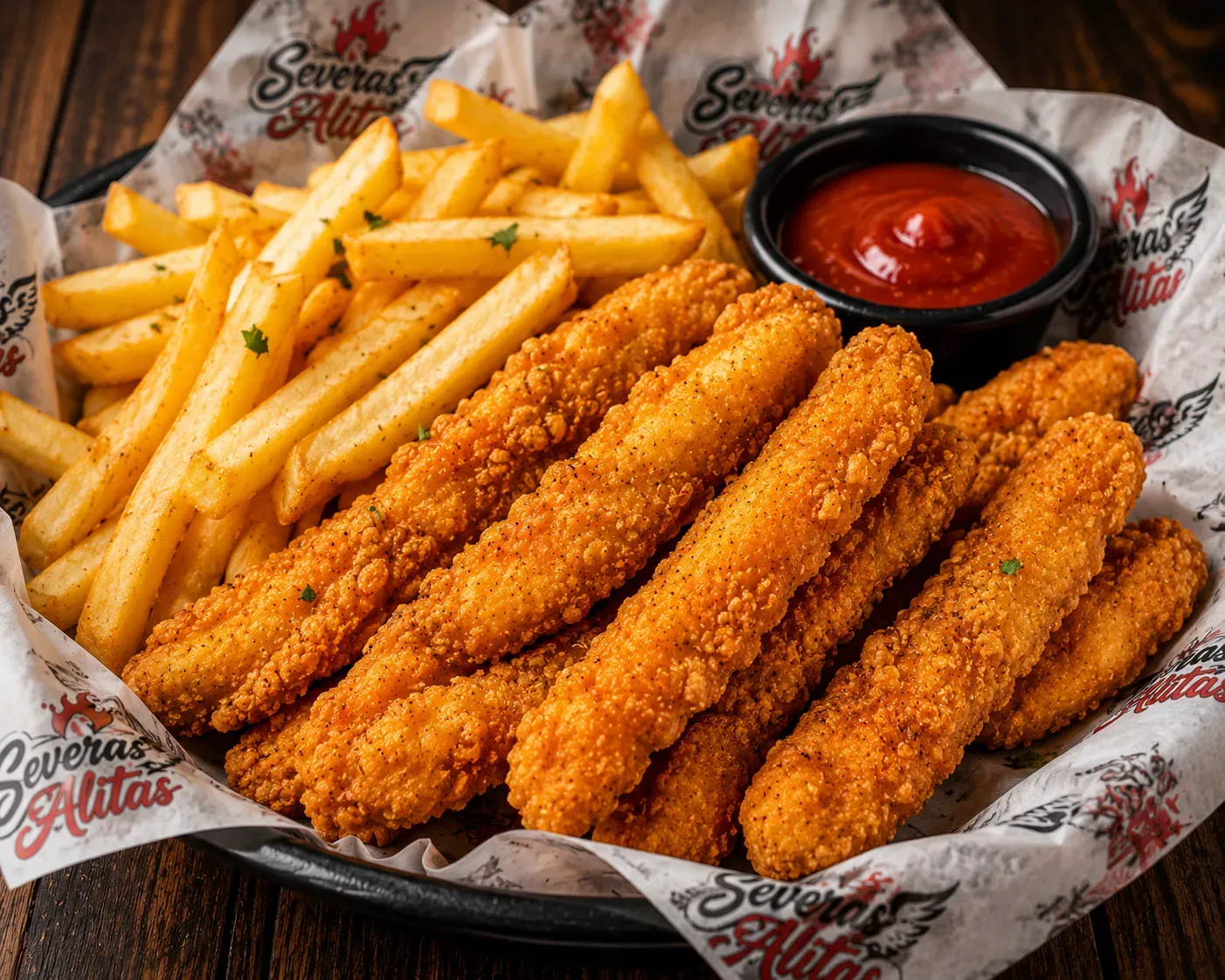 TIRAS DE POLLO X8