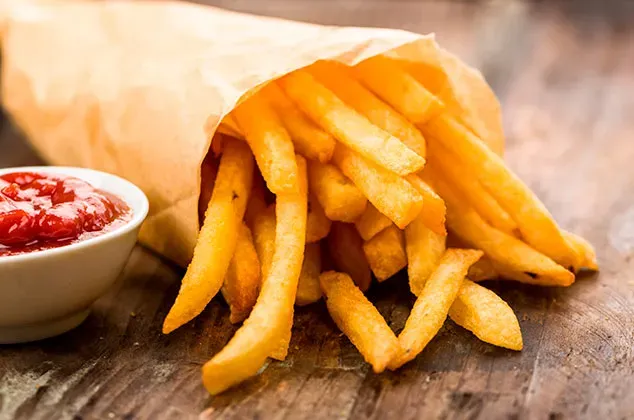 PAPAS A LA FRANCESA PORCION