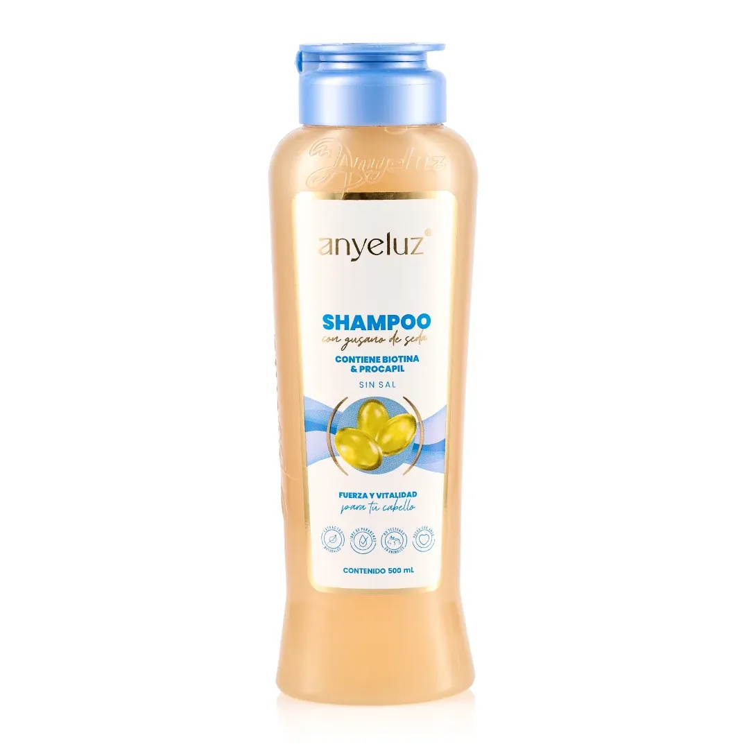 Shampoo gusano de seda Anyeluz