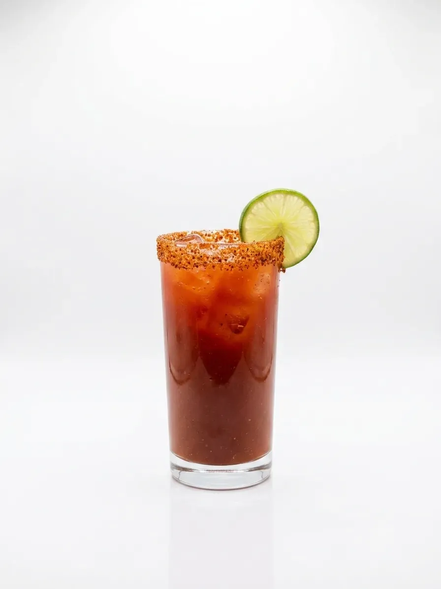 Jugo de tomate preparado