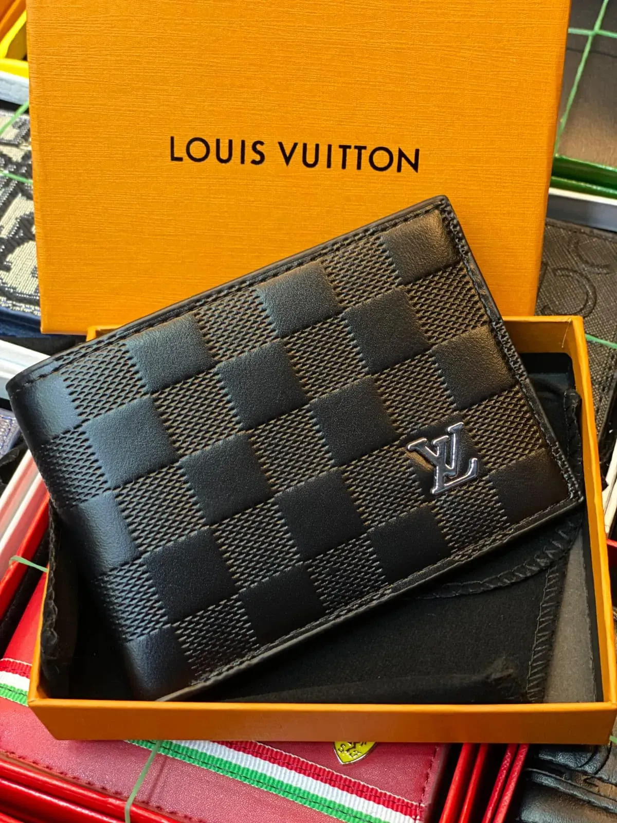 Billetera Louis Vuitton Damier Negra