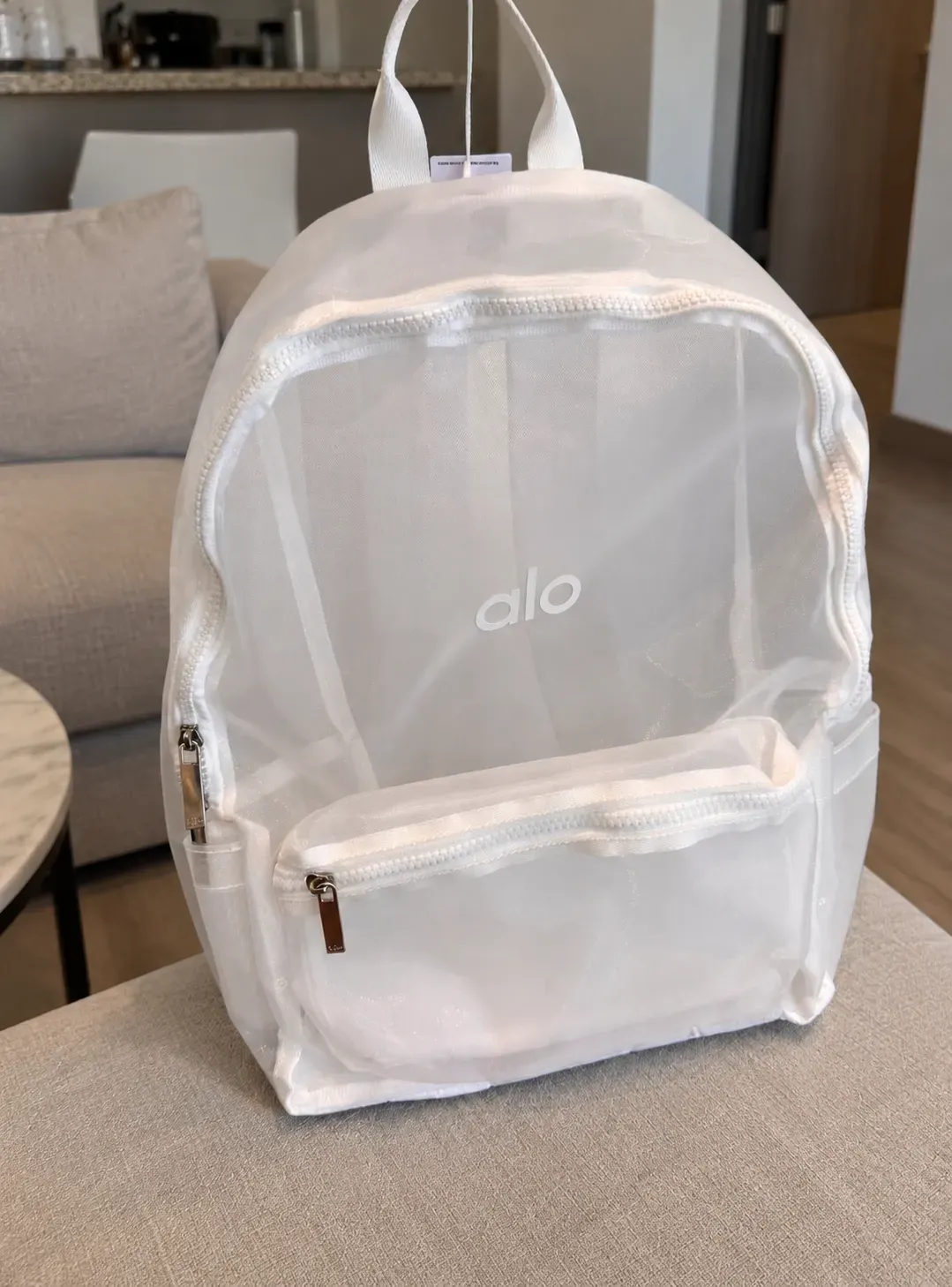 Mochila ALO Mesh Blanca