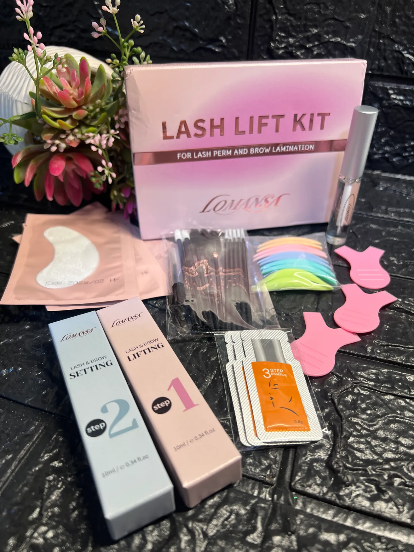 Kit lomansa para lifting y laminado de cejas