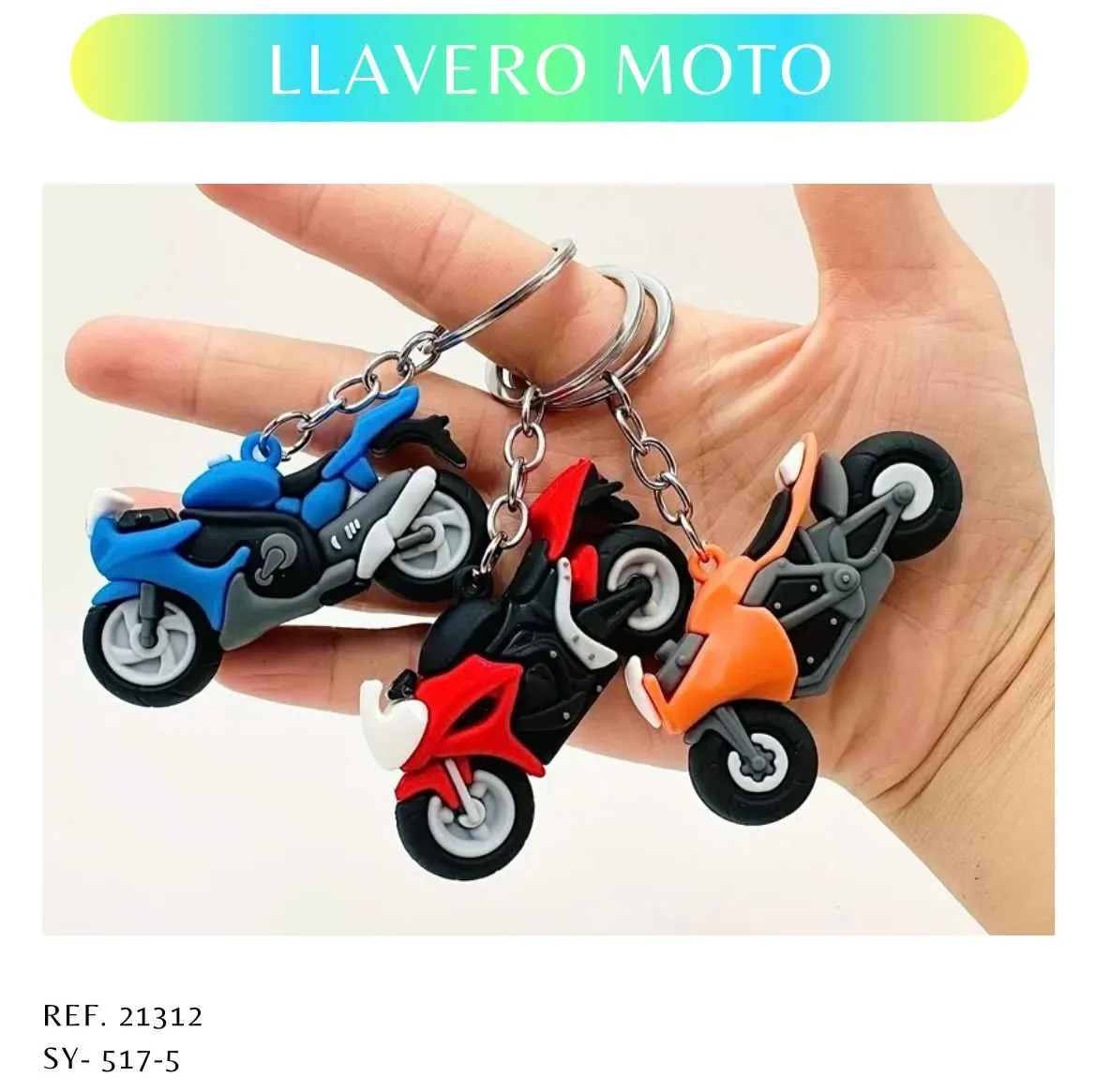 Llaveros de motos