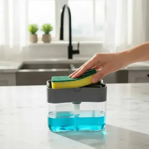 Dispensador con esponja