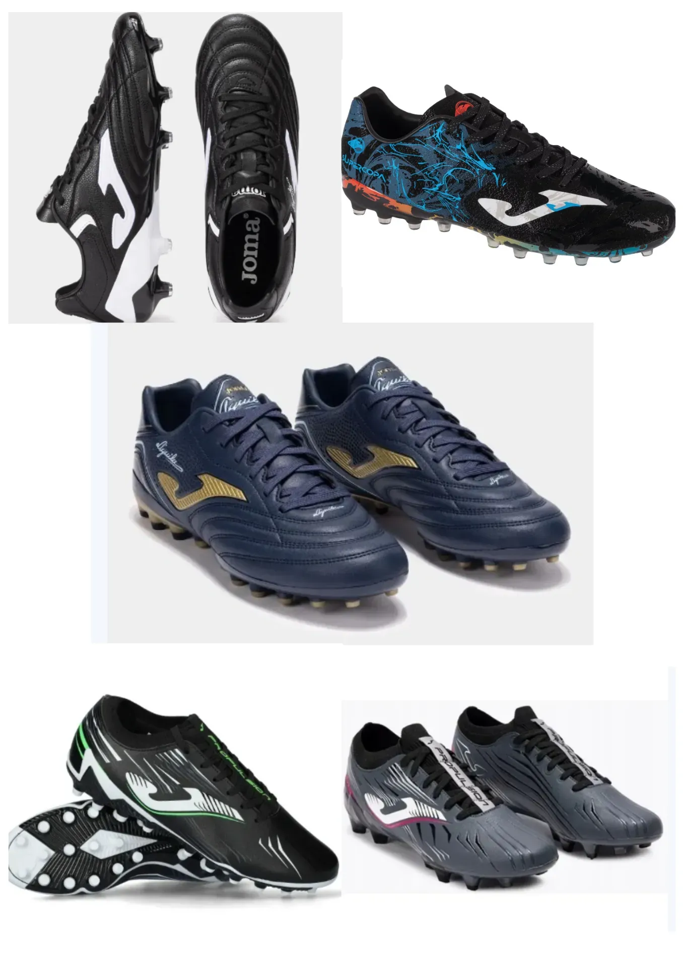 Zapatos joma detalles