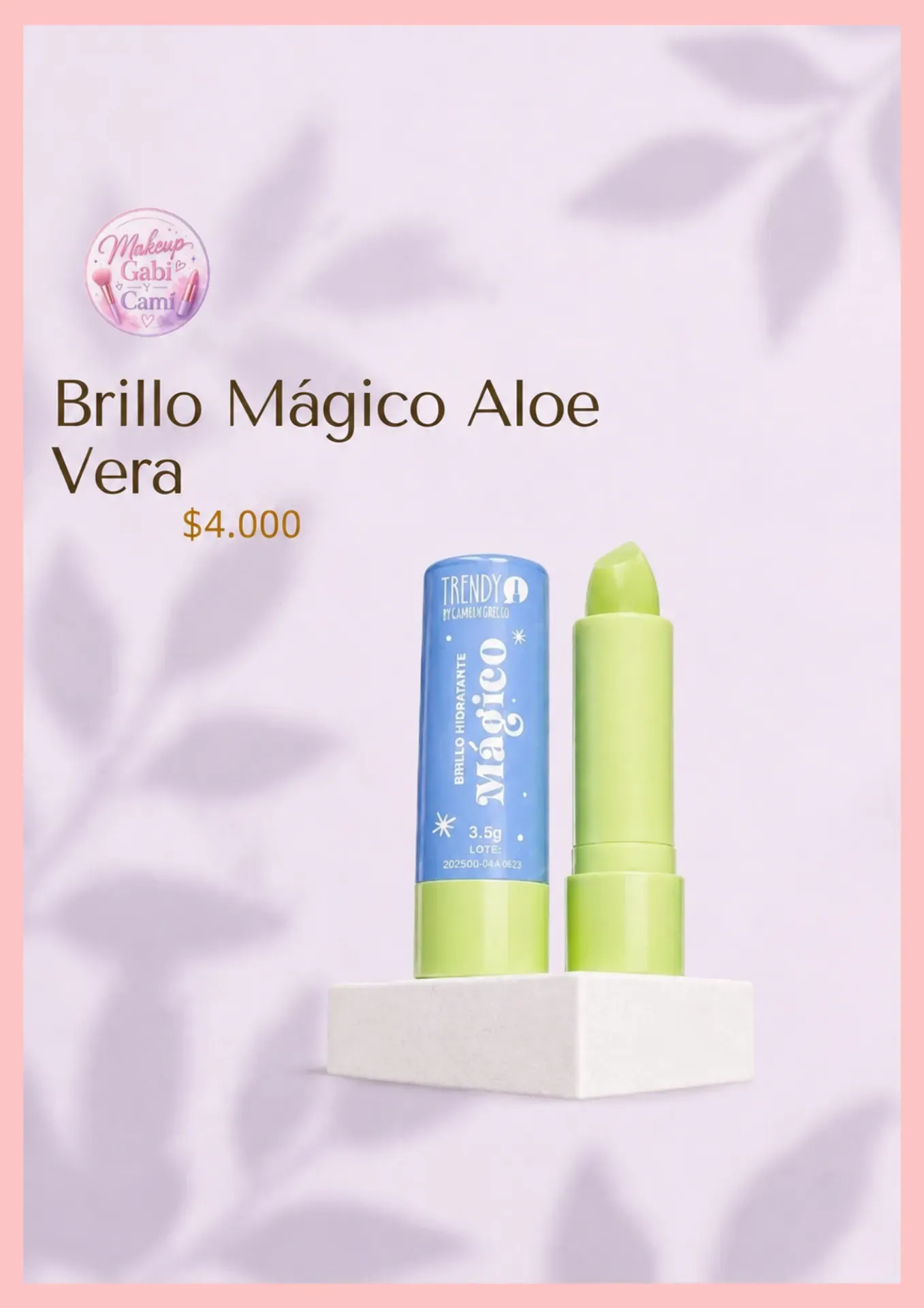 Brillo Mágico Aloe Vera