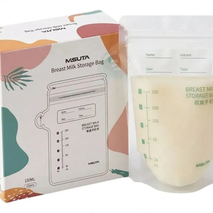 Bolsas para conservar leche materna
