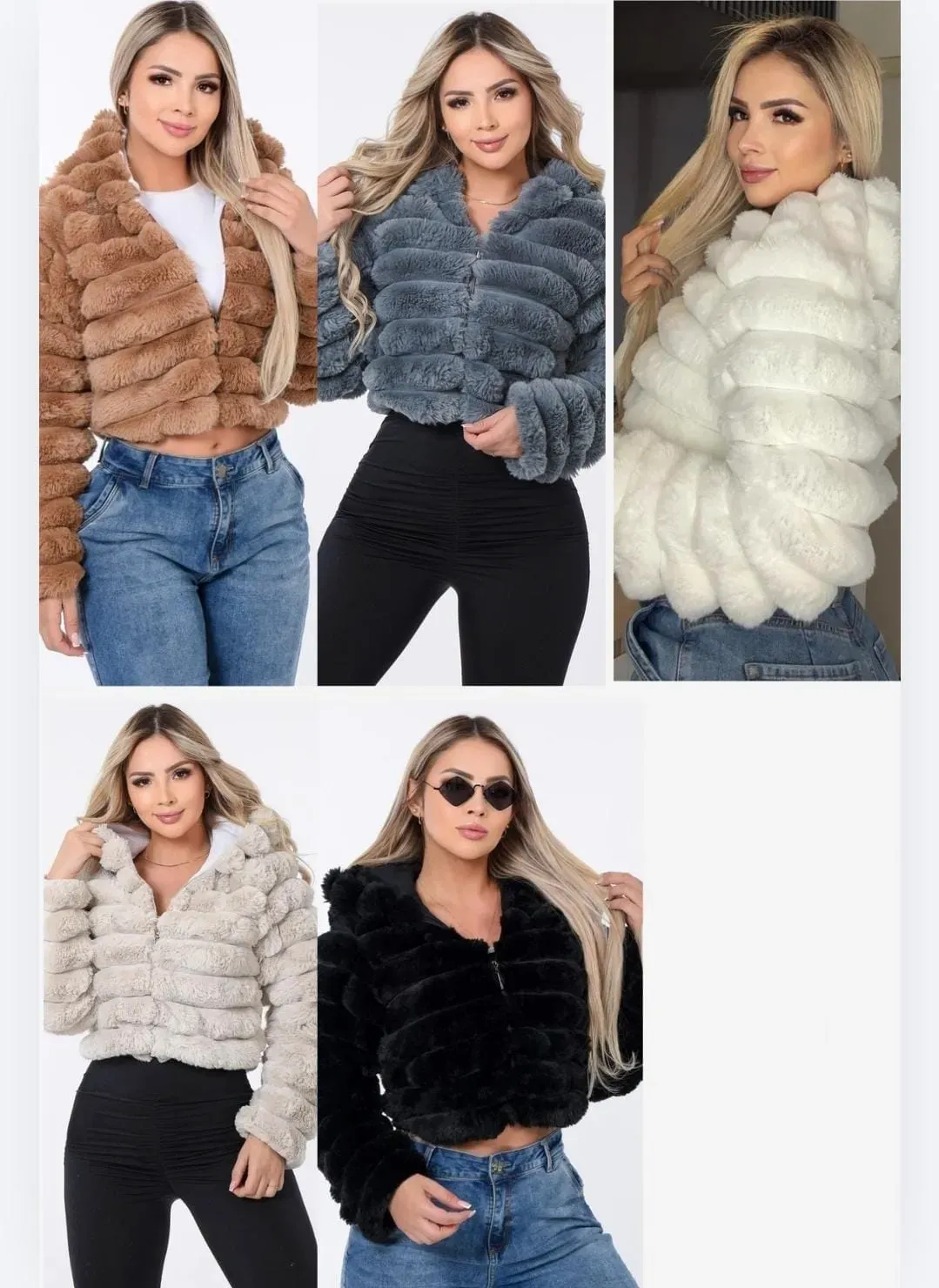 Chaqueta peluche capota