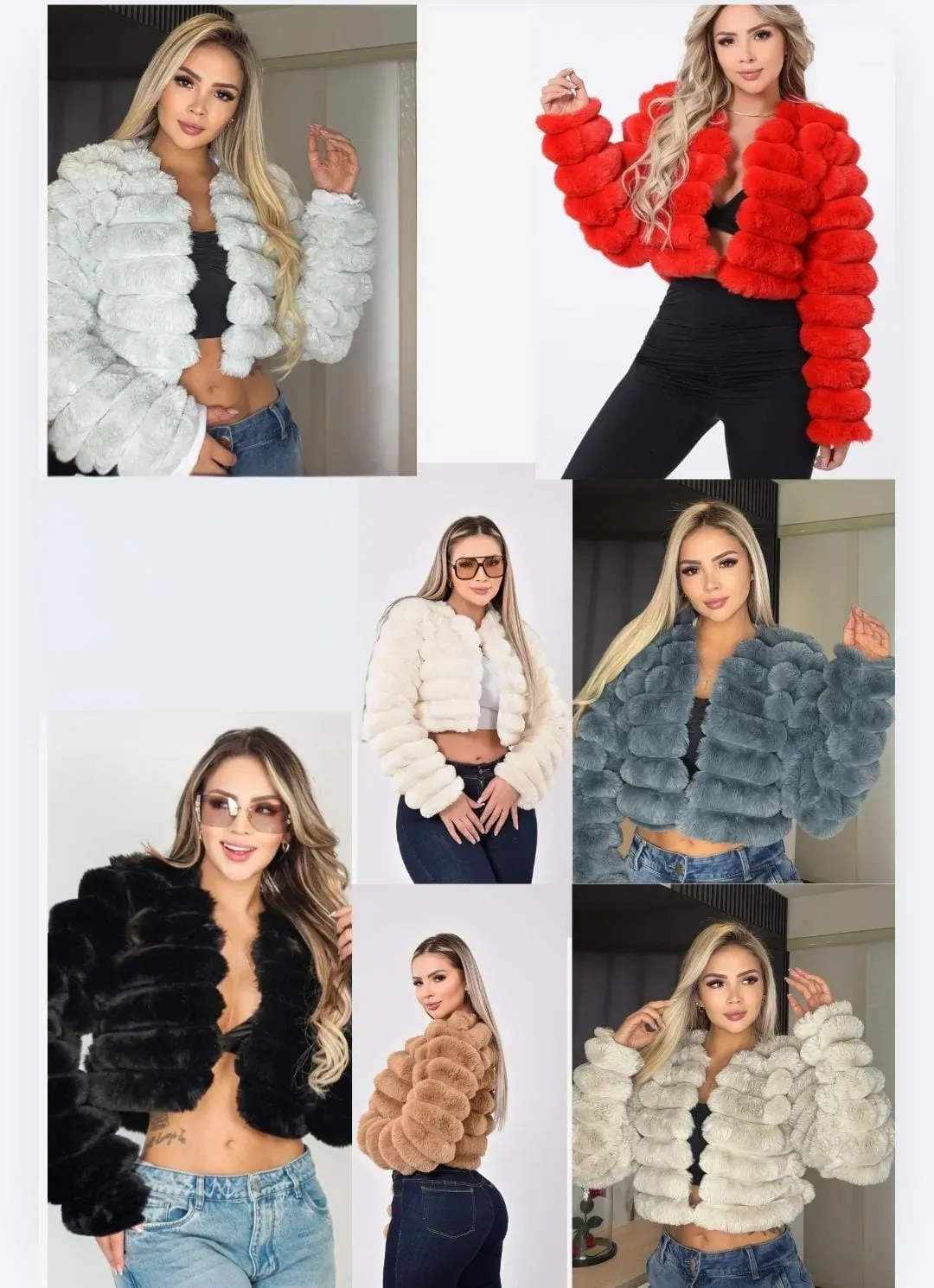 Chaqueta peluche sin capota