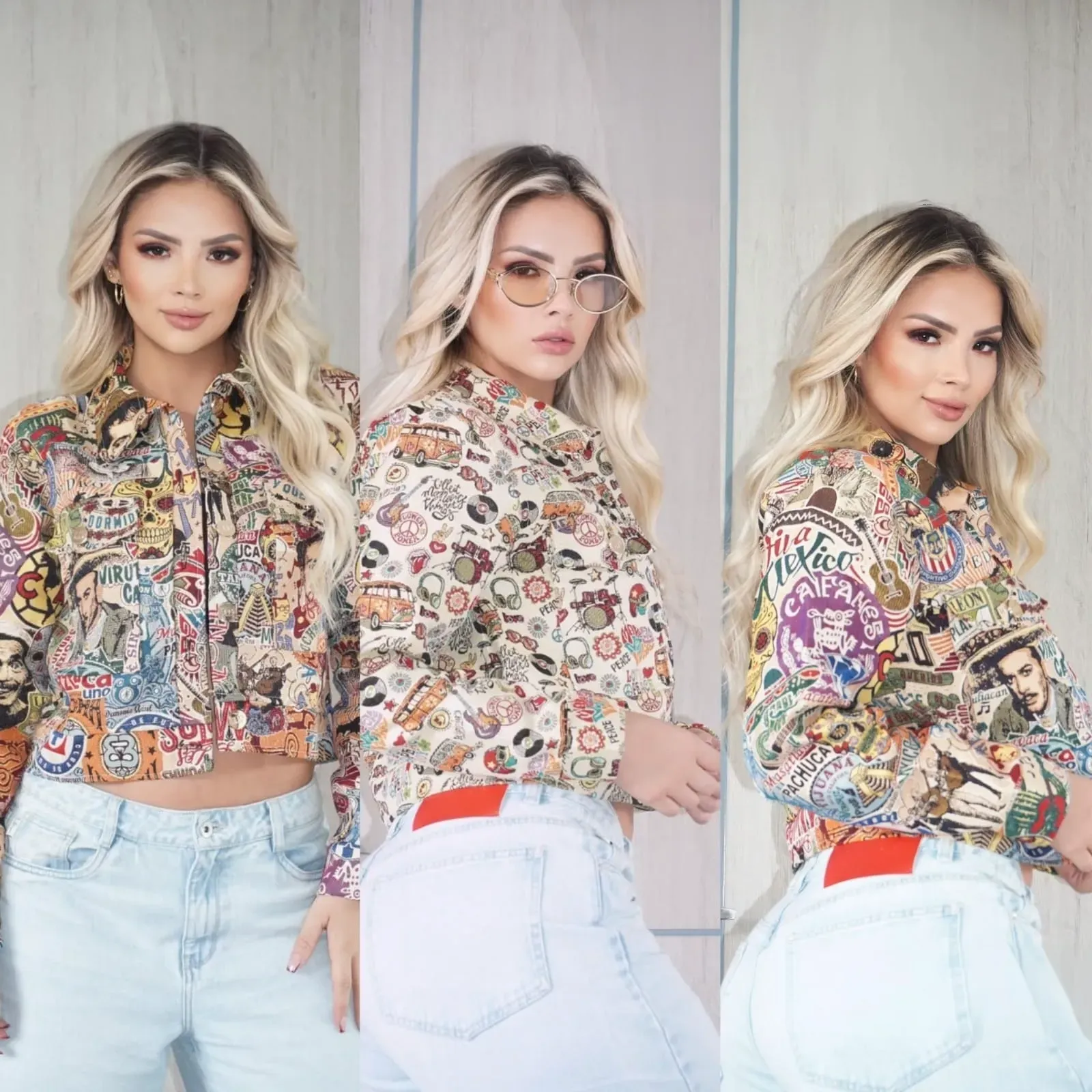Chaqueta bordada