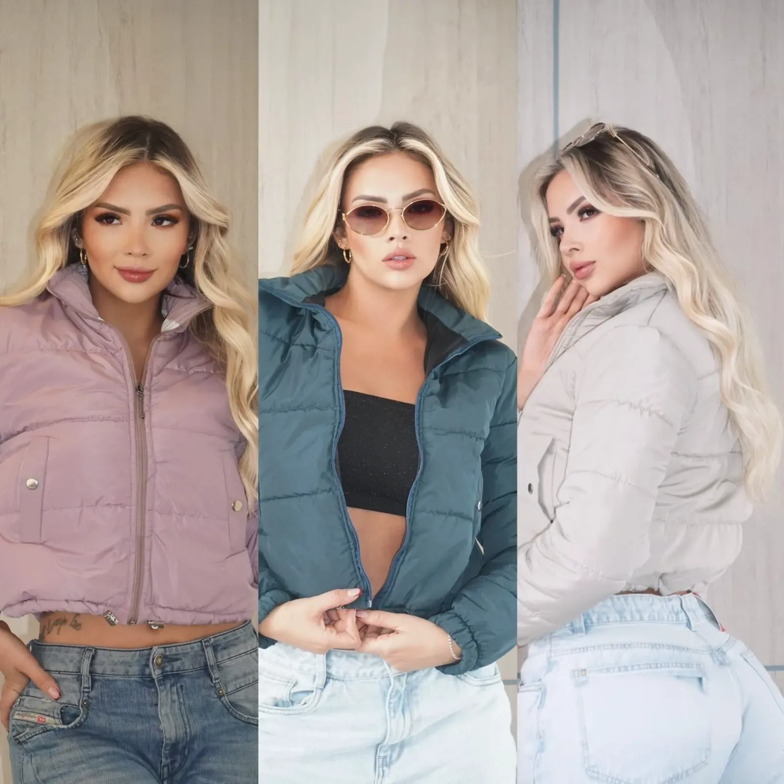 Chaqueta bomper