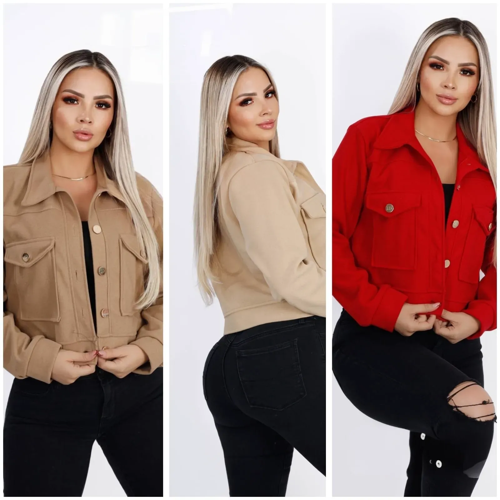 Chaqueta Paño Bolsillo