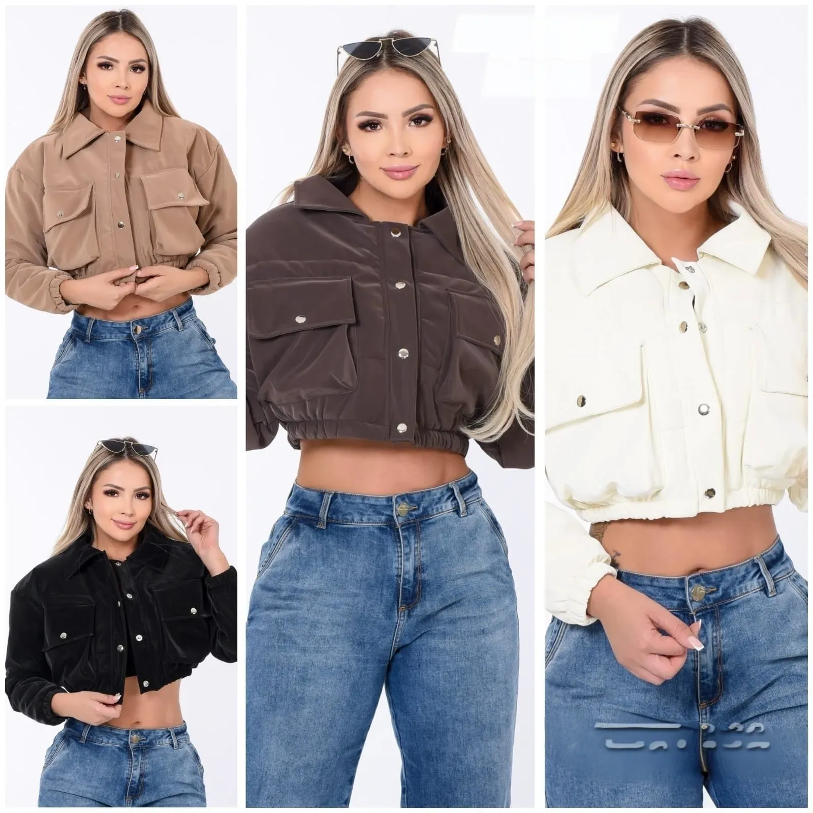 Chaqueta Corta cargo 3D