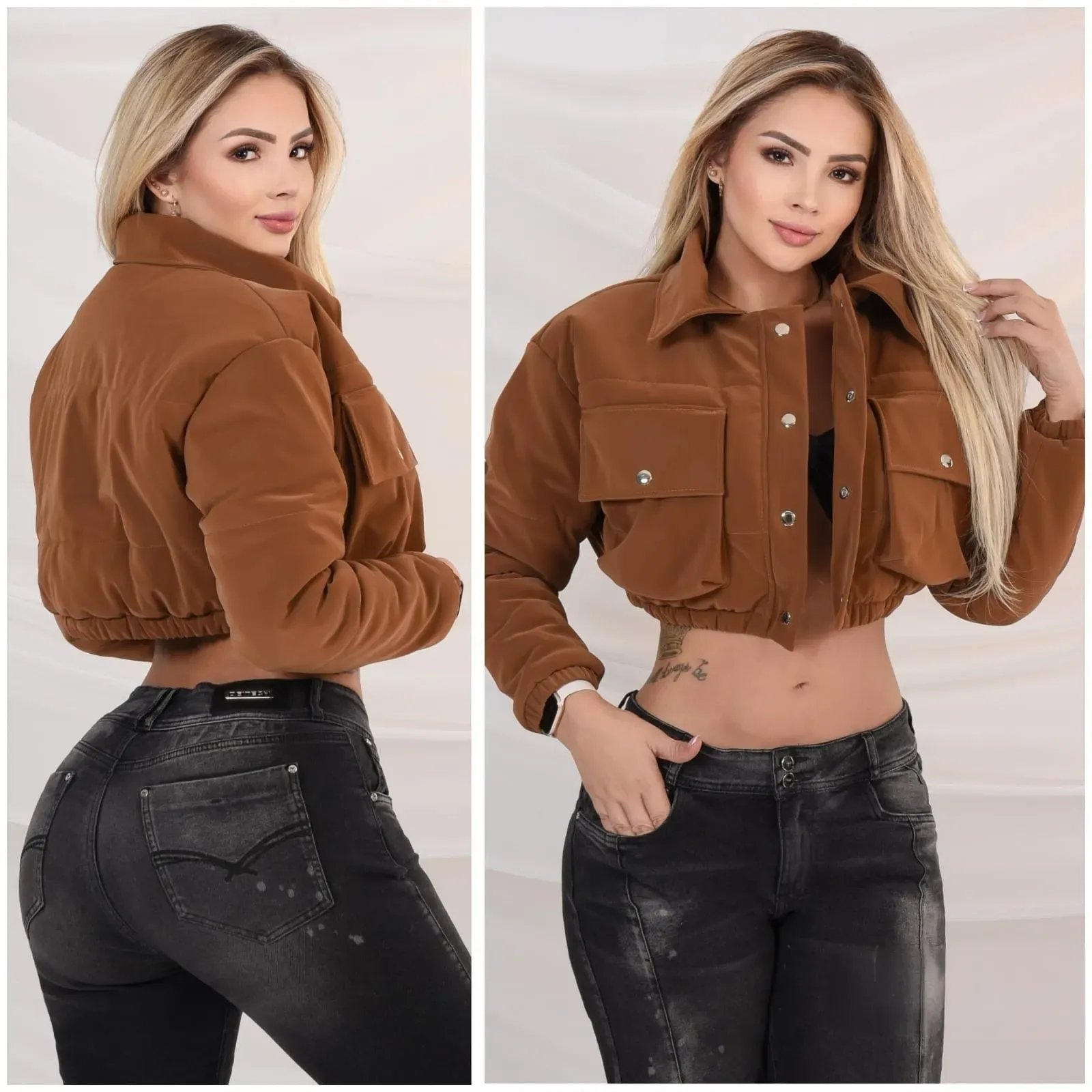 Chaqueta Cargo 3D