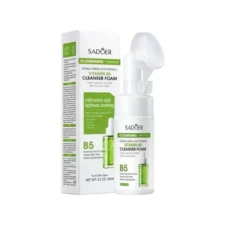 Espuma Limpiadora Facial de Vitamina B5