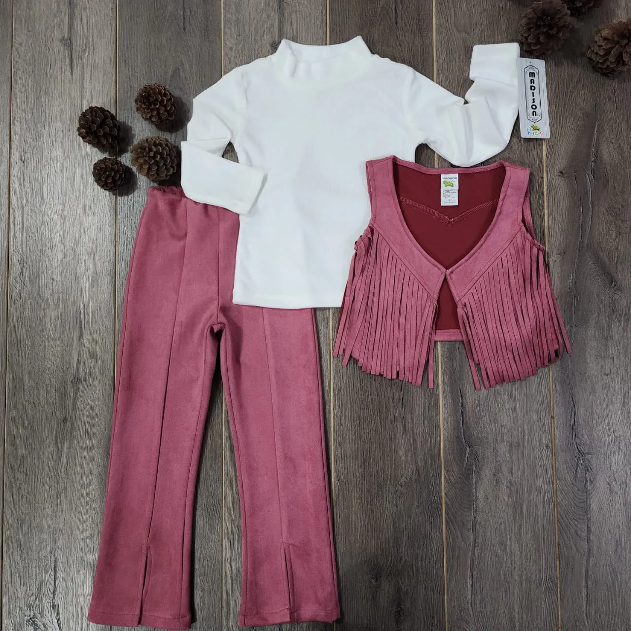 CONJUNTO ESTILO VAQUERO 🤠 💕