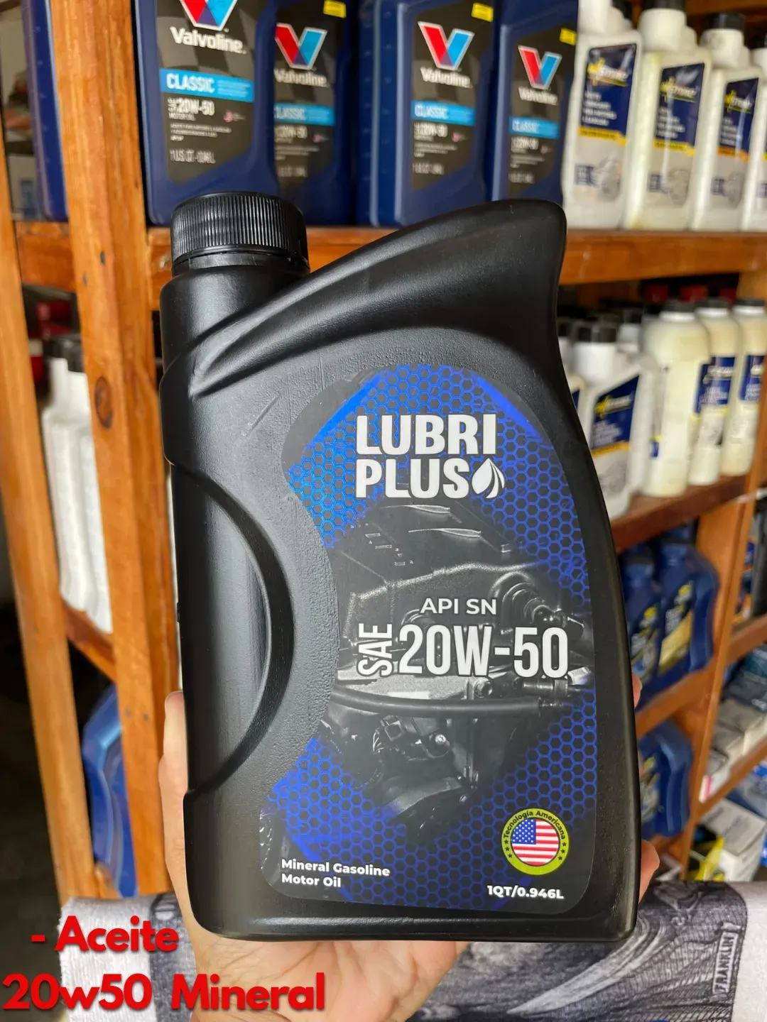 Aceite lubri plus mineral