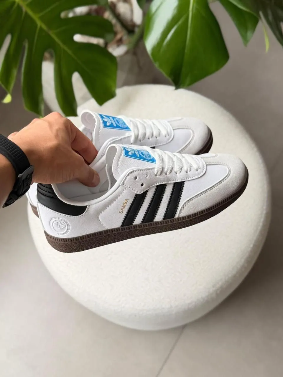 ADIDAS SAMBA BLANCA NEGRA