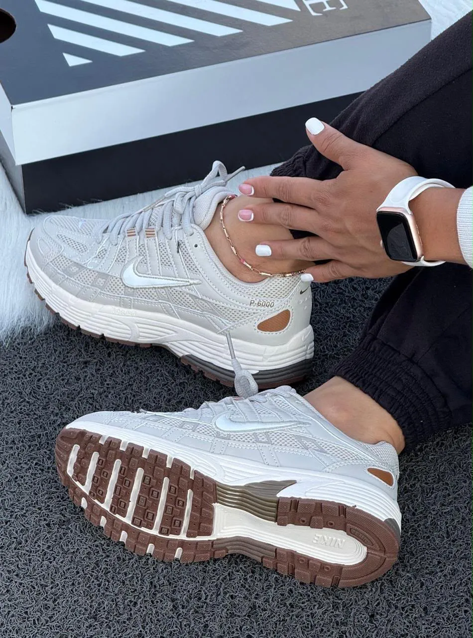 NIKE P-6000 BEIGE