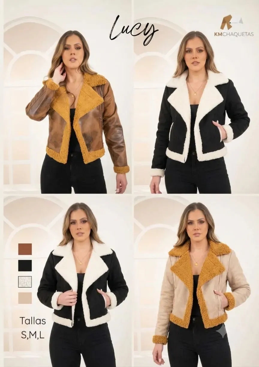 Chaqueta cuerina Gruesa