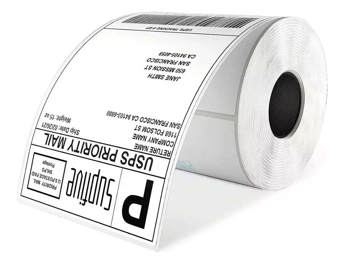 Rollo de papel térmico etiqueta 100x120 - Caja x 24 und