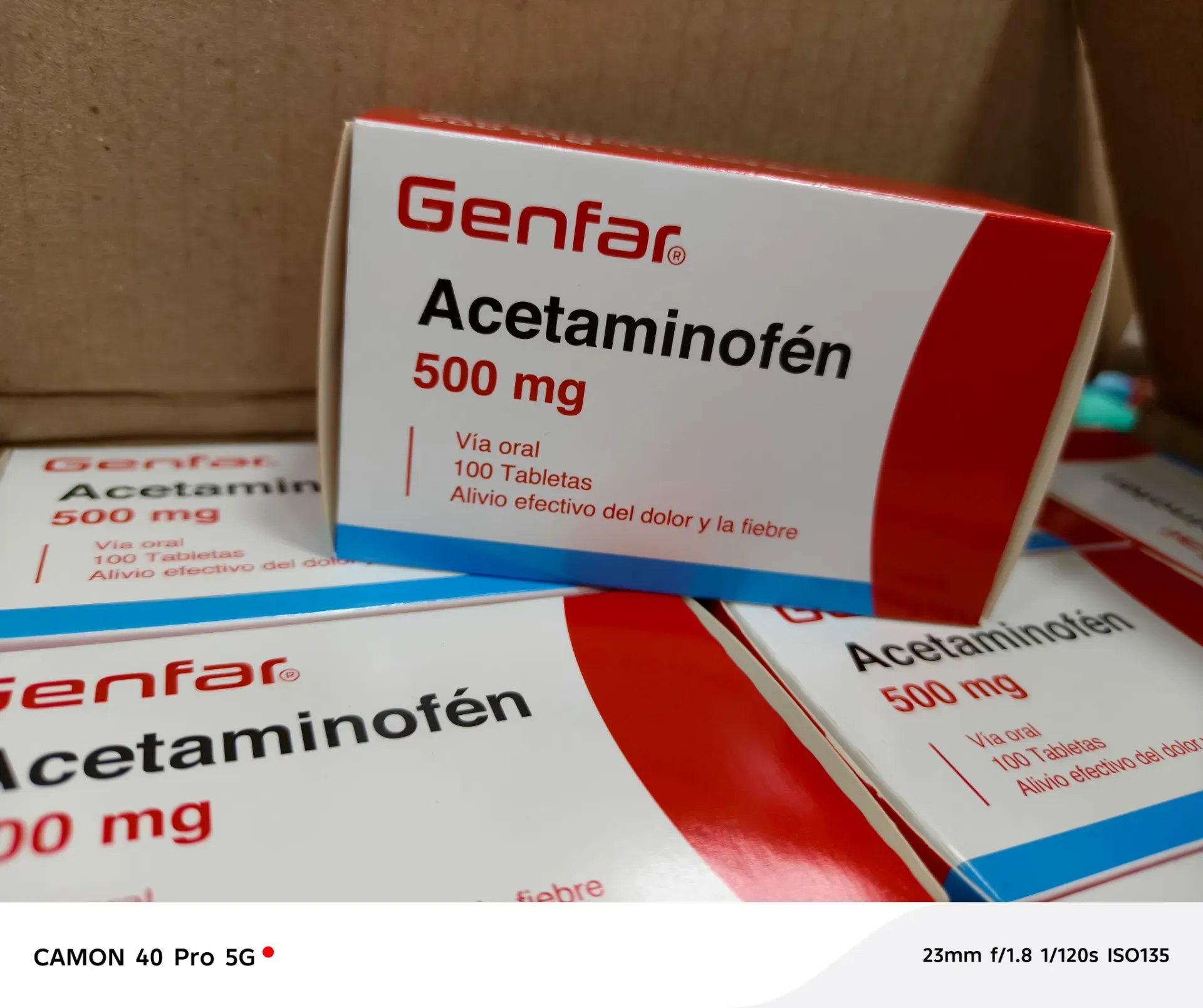 Acetaminofén
