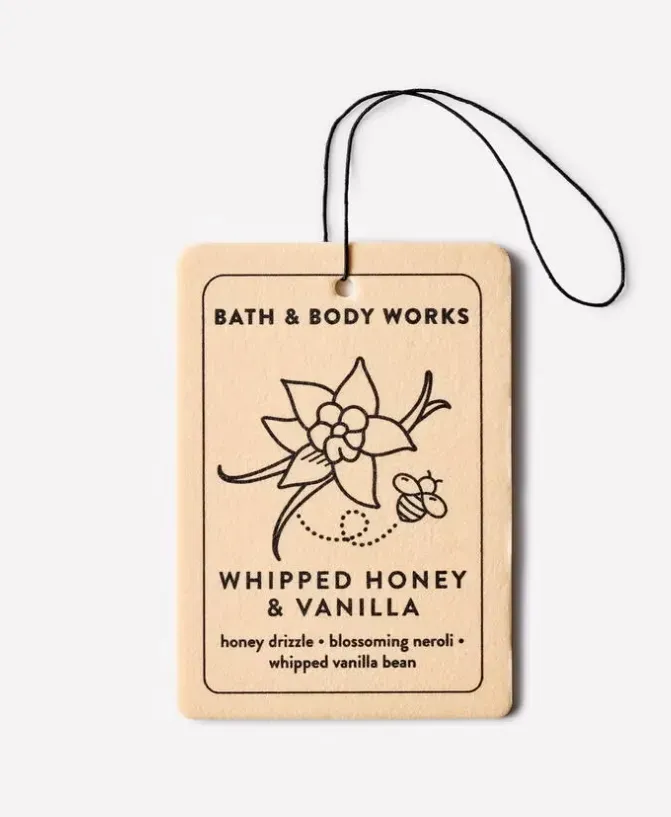 Whipped honey hanging