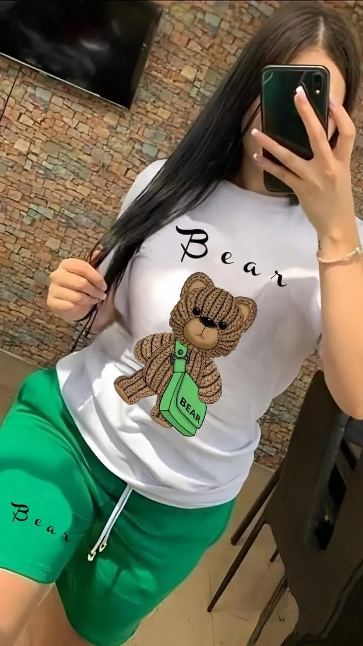 Conjunto Oversize Oso Beige