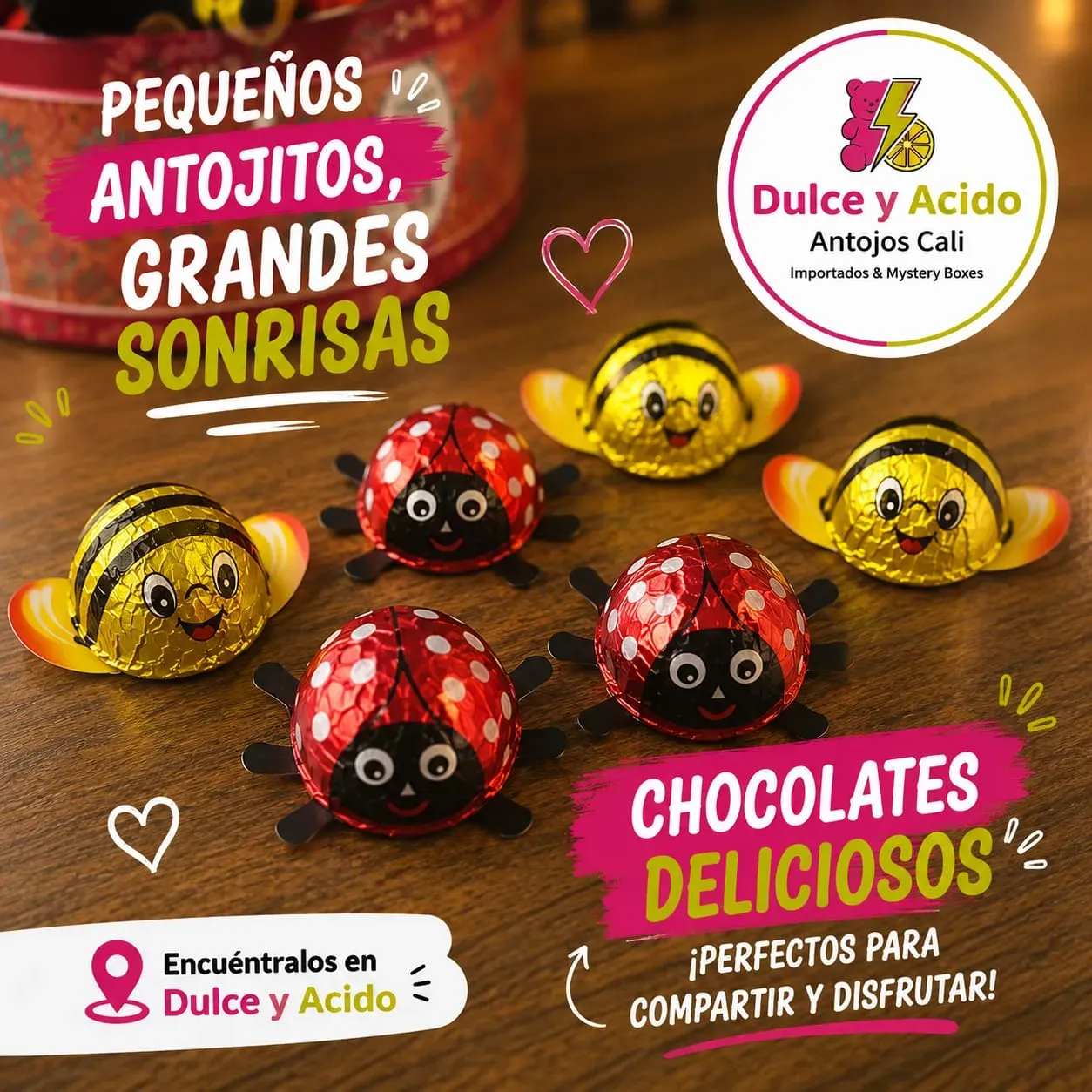 Chocolates lady bird elevan