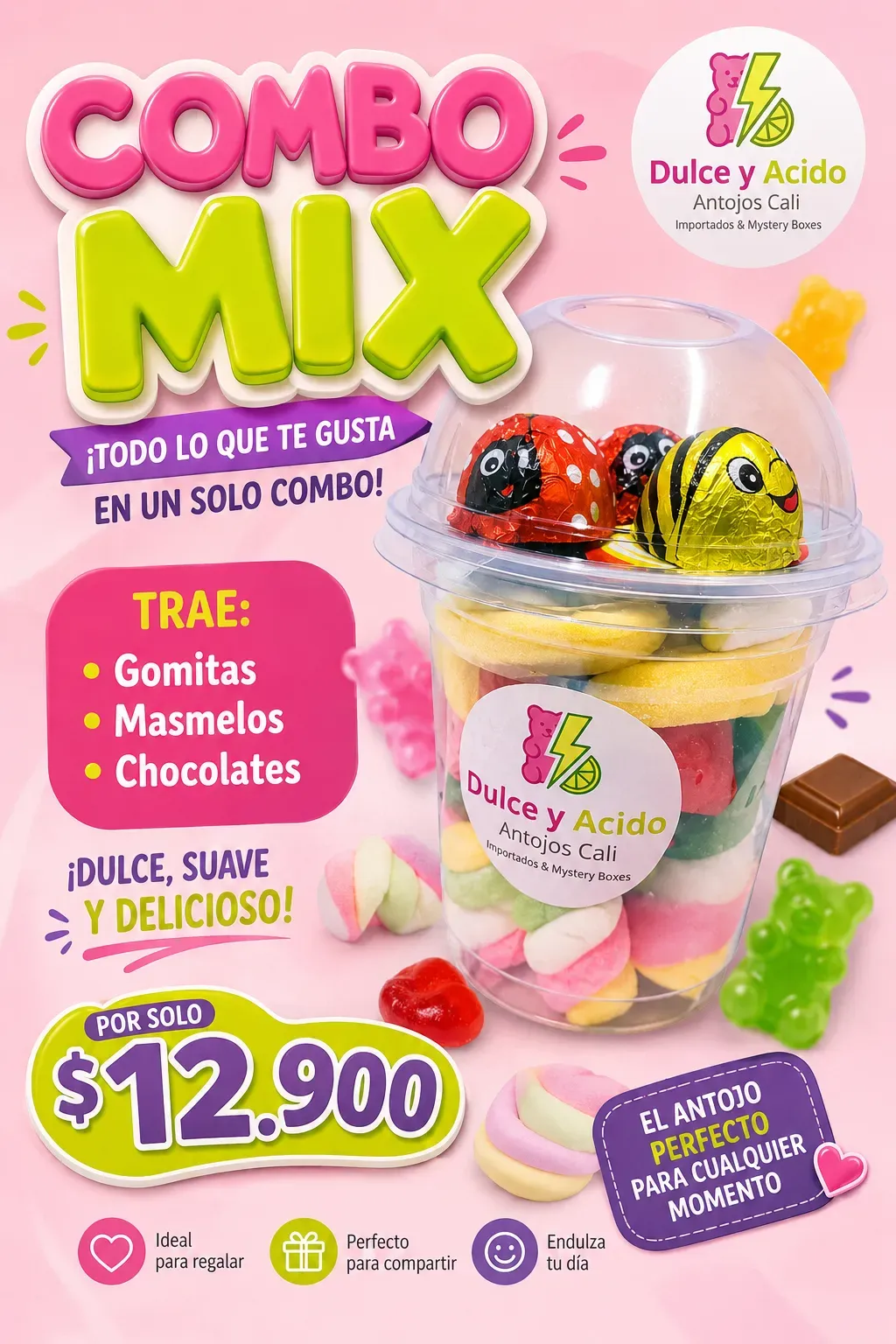 Combo mix gomitas