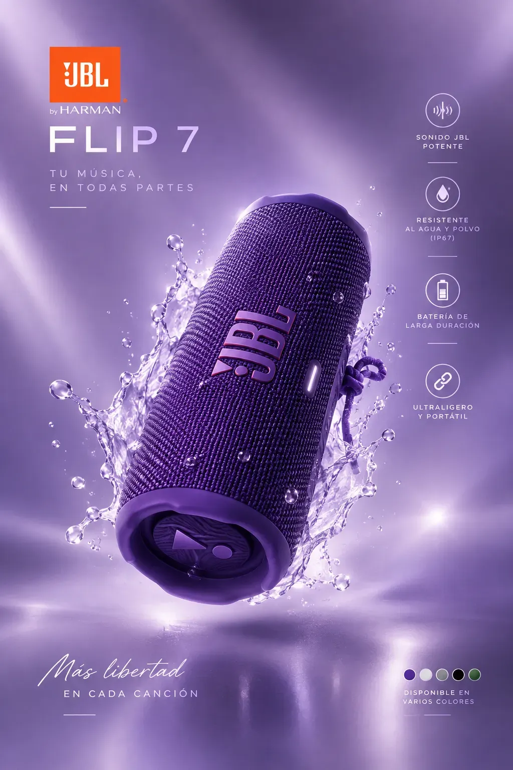 Parlante JBL Flip 7 1.1
