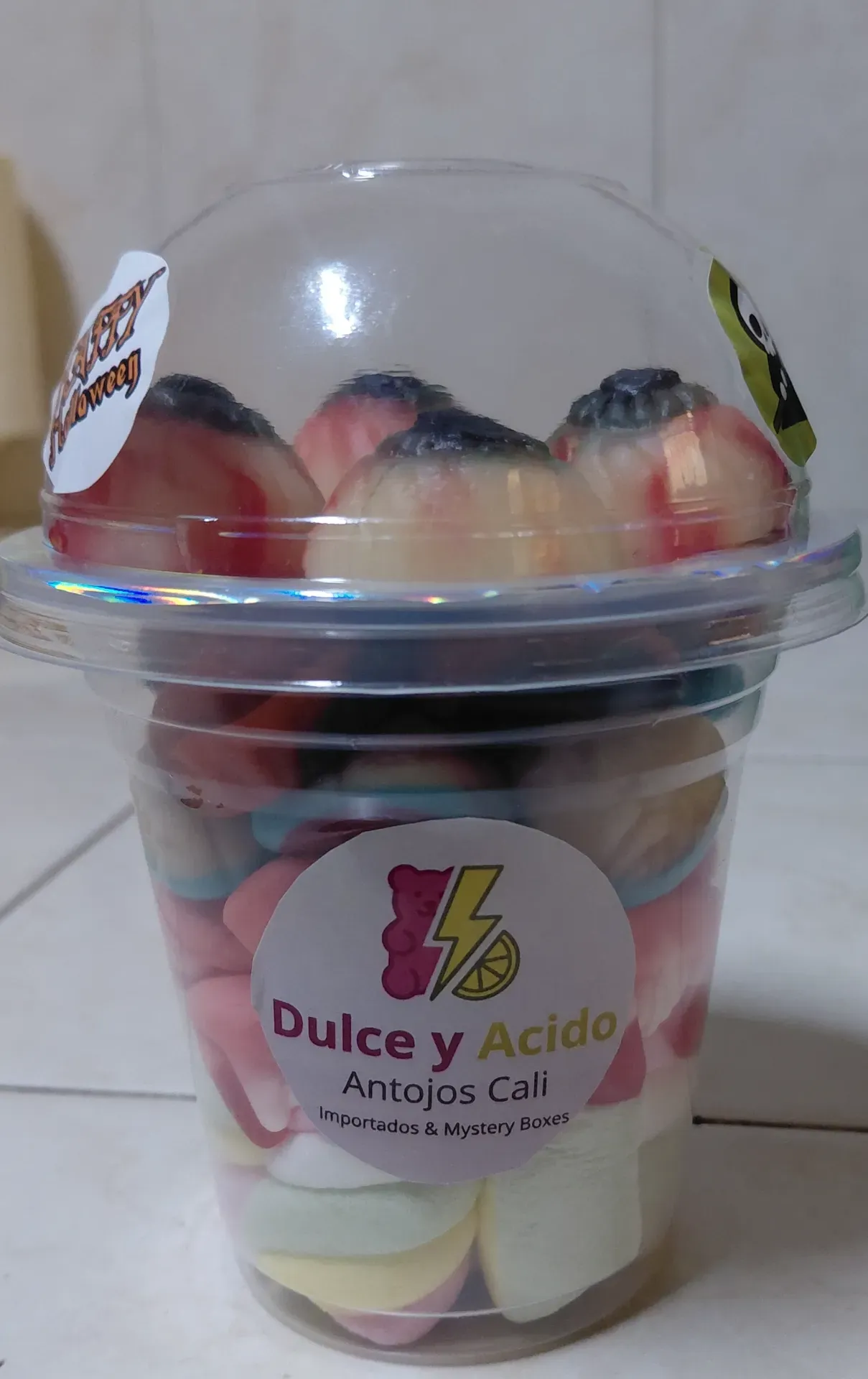 Vaso gomitas halloween