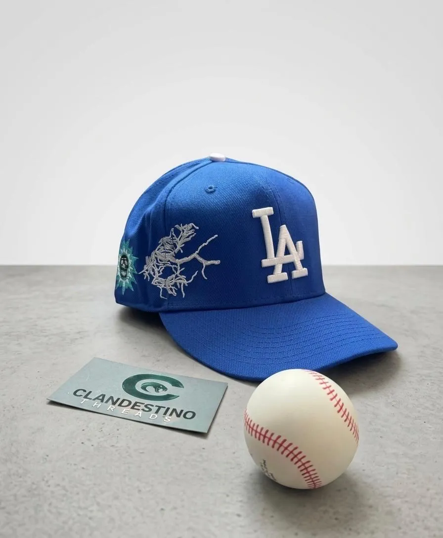 Gorra Los Angeles Dodgers (Blue Lightning Edition) – Clandestino Threads