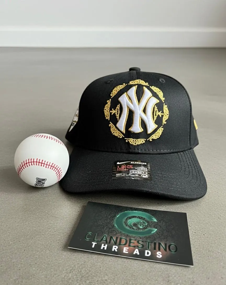 Gorra New York Yankees Clandestino Threads - Edición de Lujo Baroque