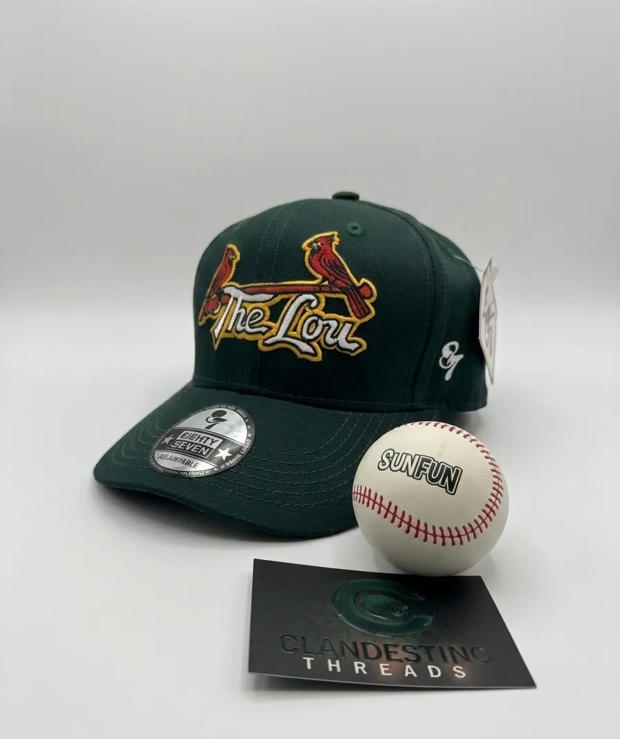 Gorra St. Louis Cardinals - Edición Especial "The Lou" (Verde Bosque)