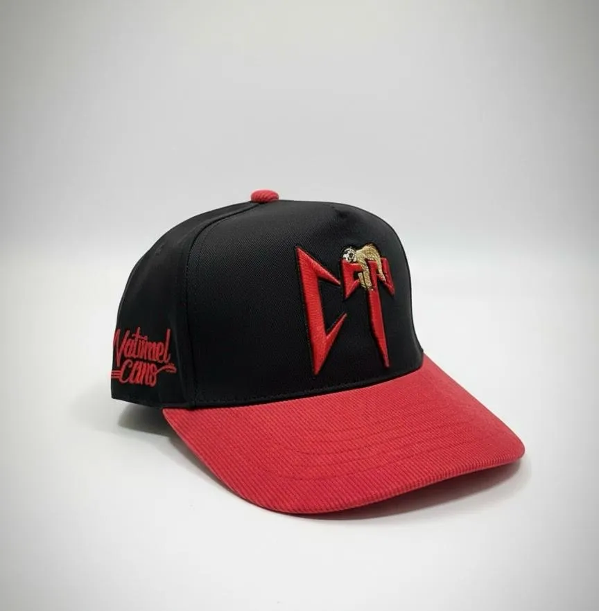Gorra "CT Blood & Black" (Estilo Corridos Tumbados)