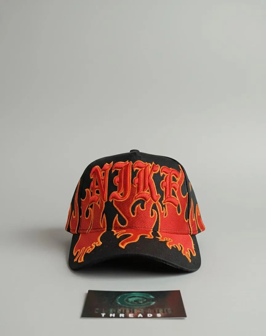 Gorra Nike - Edición Flames Red/Black