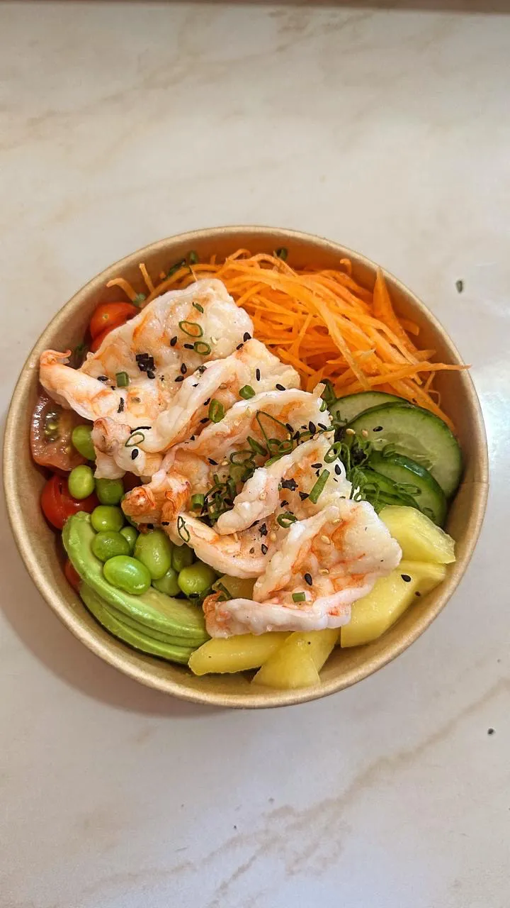 Bowl de camarón