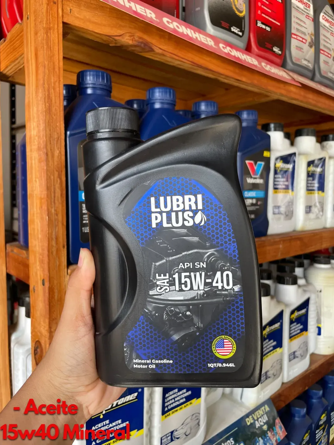 Aceite lubri plus 15w40 Mineral