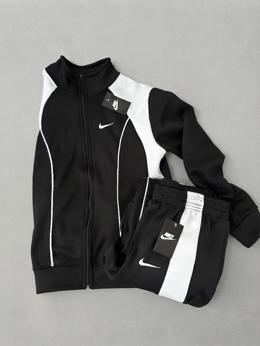 Conjunto Urbano Full-Zip & Jogger Bicolor