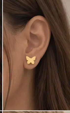 Arete de mariposa
