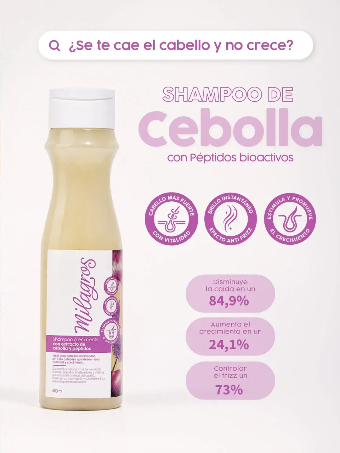 SHAMPOO CEBOLLA Y PEPTIDOS