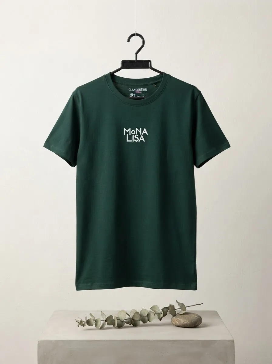 Camiseta Básica Standard Fit "Mona Lisa Art"
