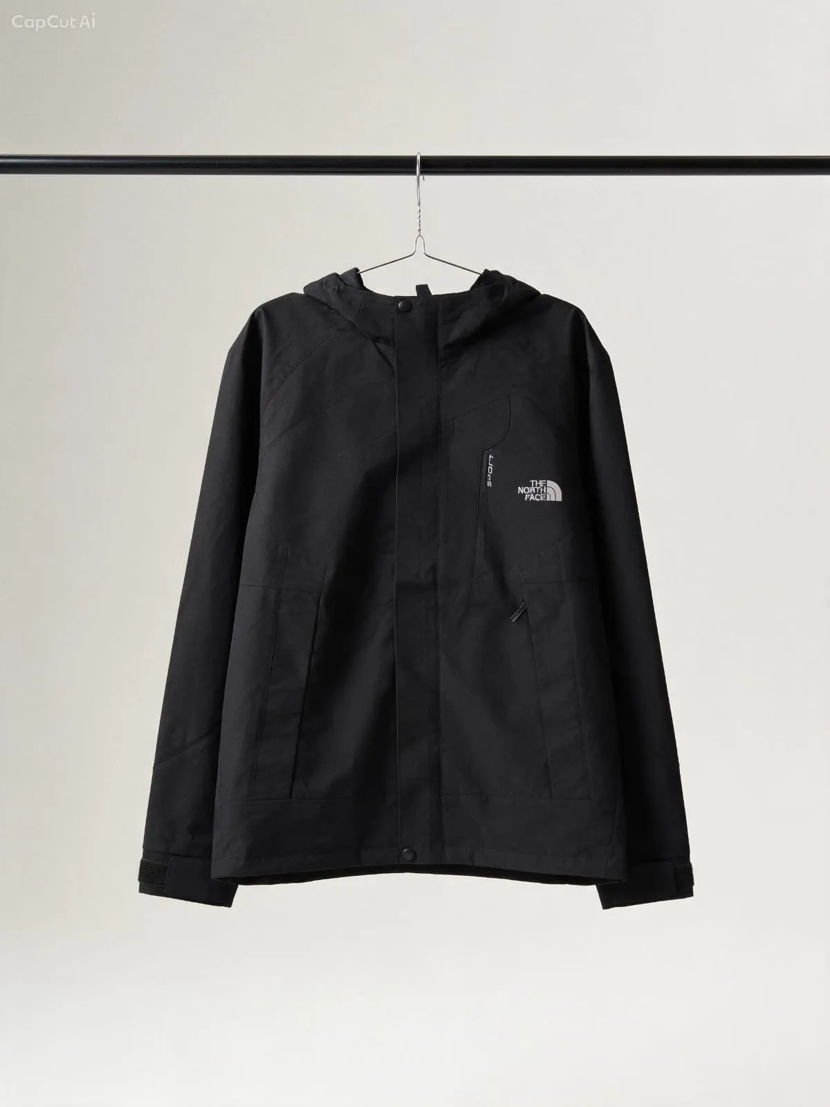Chaqueta Urban Tech Waterproof (Negro Minimalista)