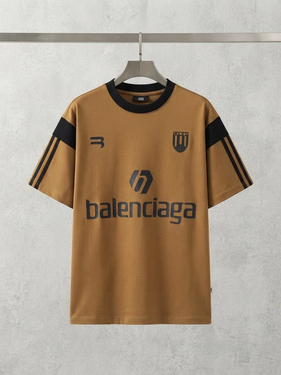 Camiseta Oversize Balenciaga Estilo Jersey - Edición Especial